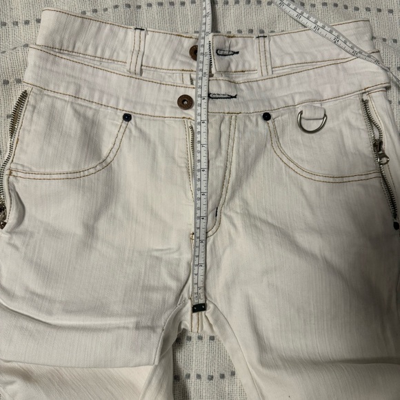 Animale White Double-Waisted Jeans - Picture 6 of 8